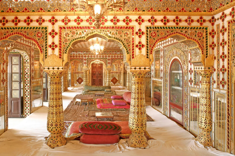 Delhi nach Agra und Jaipur 2 Tage Goldenes Dreieck TourTour mit Unterkunft im 5-Sterne-Hotel