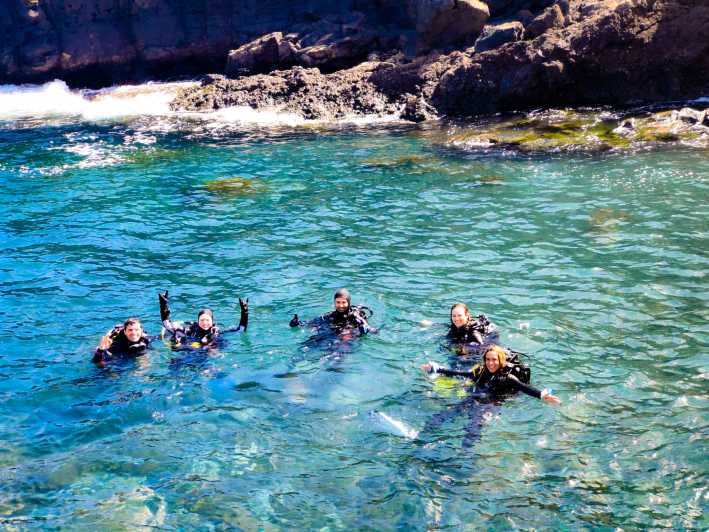 Tenerife: paseo en bote privado con buceo y 2 inmersiones
