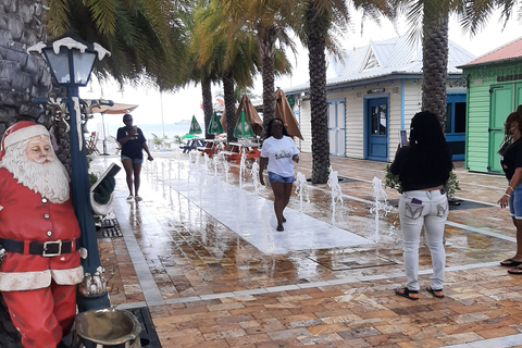 St.Maarten: strand- en winkelrondleiding met de busSt.Maarten: strand- en winkelrondleiding per bus