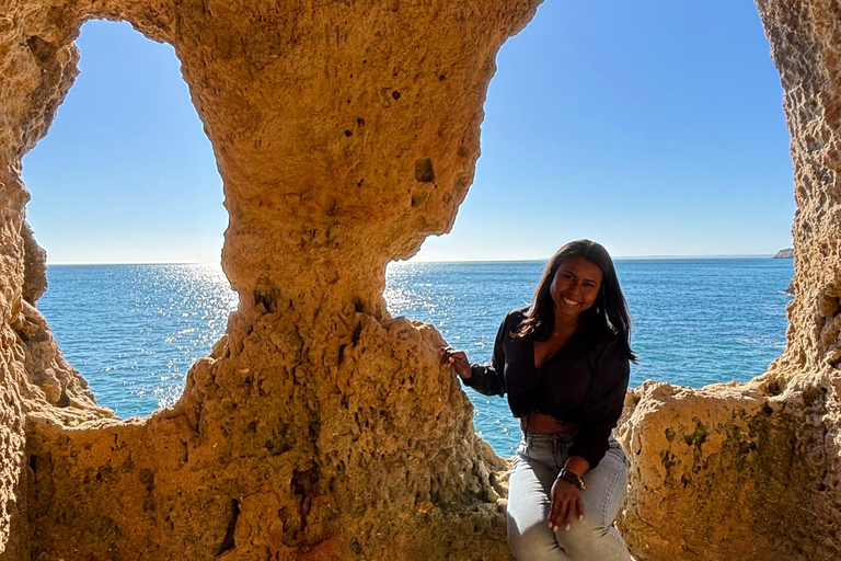 Guided Excursion from Lagos: Algar Seco, Benagil, and Marinha Beach