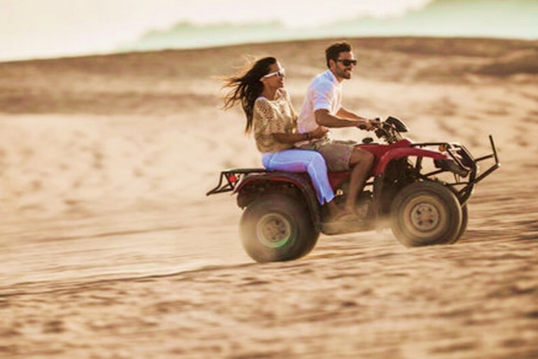 Hurghada: 3-Hour Desert Safari Quad Bike and Camel Ride Single Quad