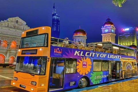 Kuala Lumpur: tour in autobus a due piani hop-on hop-off