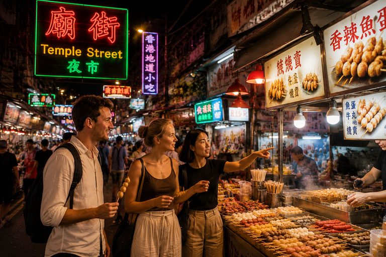 Hong Kong: Yau Ma Tei Night Walking Tour with Local Host