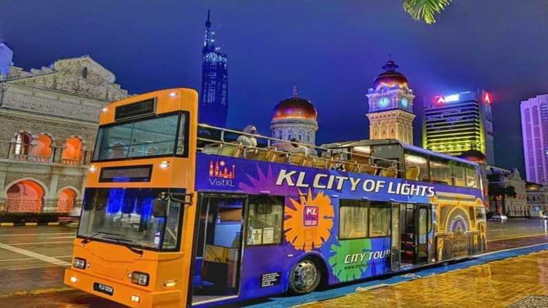 Kuala Lumpur: Billete de 24 horas Hop-On Hop-Off de autobús turístico diurno/nocturno
