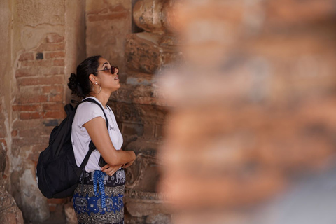 Au départ de Bangkok : Visite guidée d'une journée au marché flottant et à AyutthayaTransfert aller simple à l'hôtel