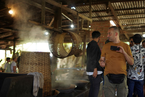 Desde Bangkok: Visita guiada de un día al Mercado Flotante y AyutthayaRecogida en hotel de ida