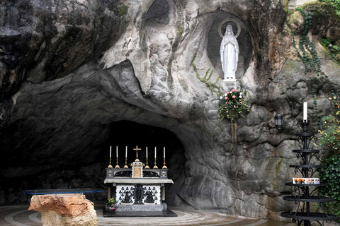 Lourdes: Excursão guiada de 1 dia com Castelo e Mercado