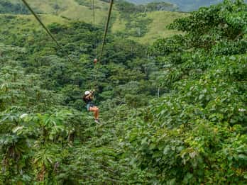 Punta Cana: Abenteuer mit Zipline, Sessellift, Buggy und Pferderennen