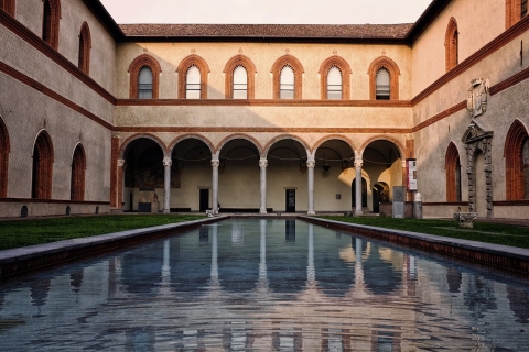 Milaan: voorrangsticket laatste avondmaal & Sforza-kasteelTour op zondag