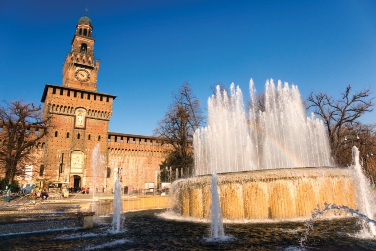 Milaan: voorrangsticket laatste avondmaal & Sforza-kasteelTour op vrijdag