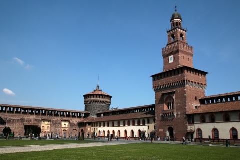 Milaan: voorrangsticket laatste avondmaal & Sforza-kasteelTour op vrijdag