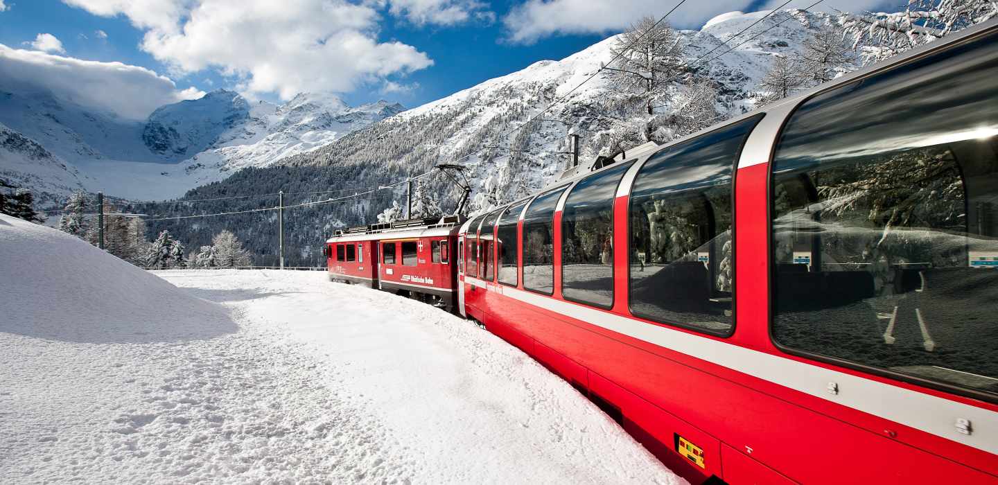 Von Mailand aus: St. Moritz und Bernina Express Panoramatour