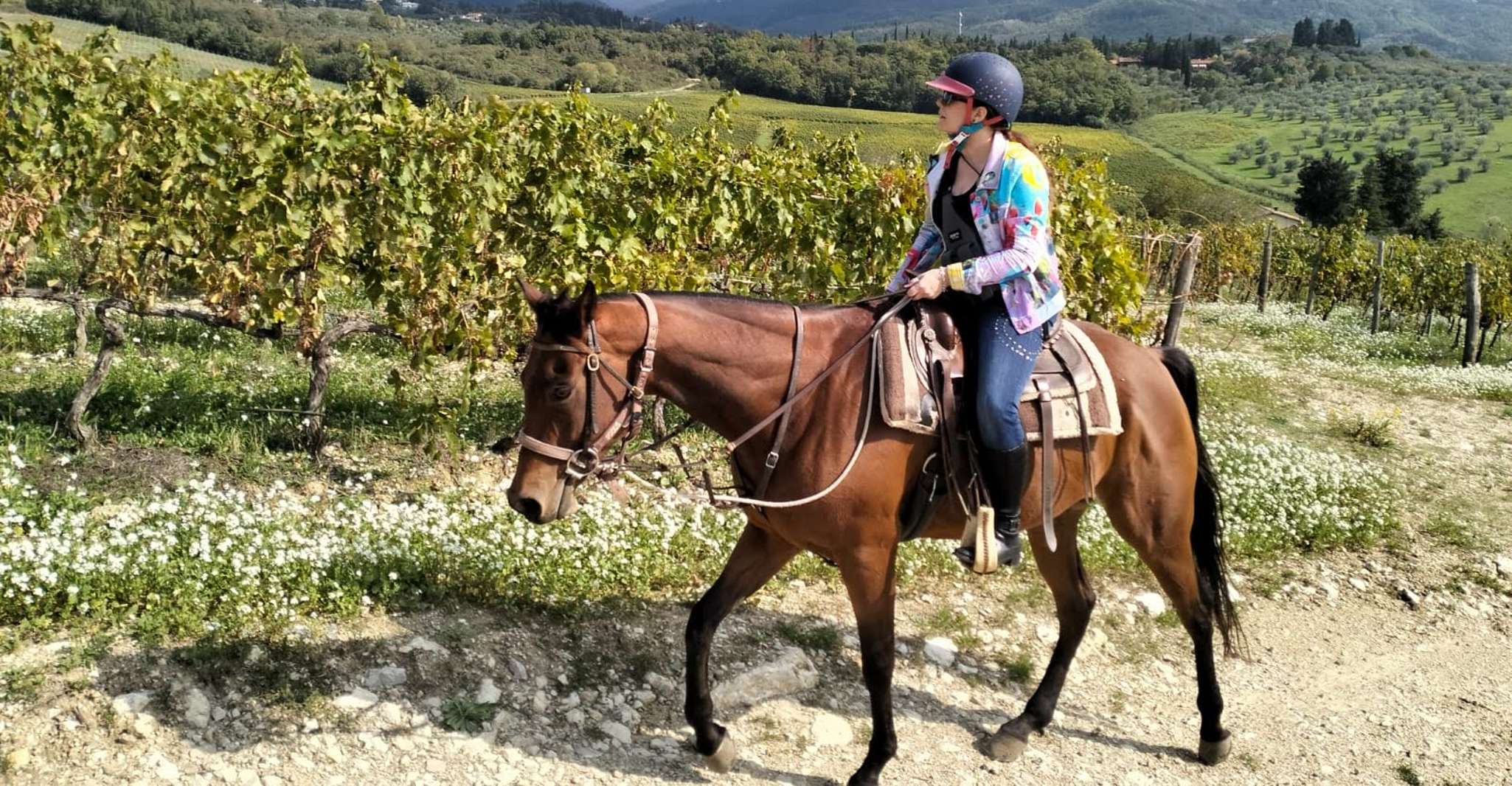 From Florence: Horse Ride and Wine Tour at Estate with Lunch photo 1