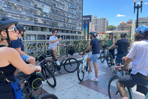 São Paulo: visite historique du centre-ville à vélo