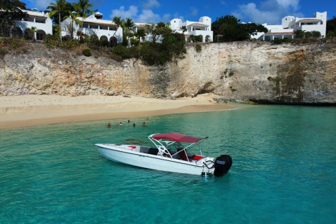 St. Martin: privécharter voor speedboten per dagSt. Martin: privé speedboot dag charter - volledige dag