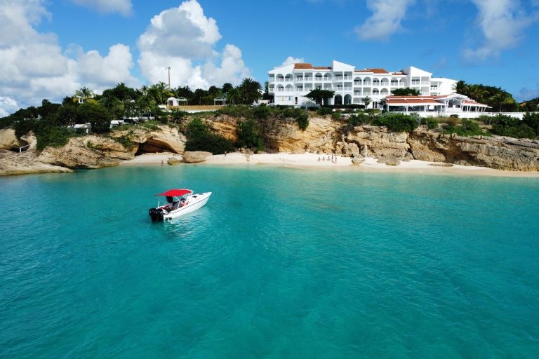 Anguilla: całodniowa prywatna wycieczka łodzią motorową
