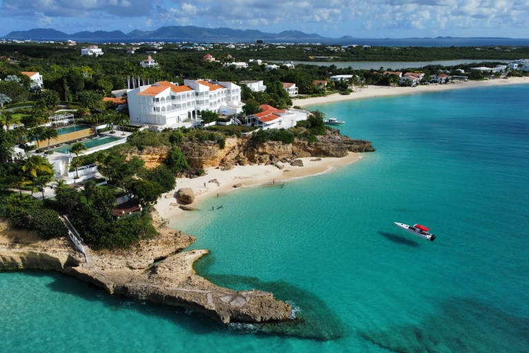 Anguilla: całodniowa prywatna wycieczka łodzią motorową