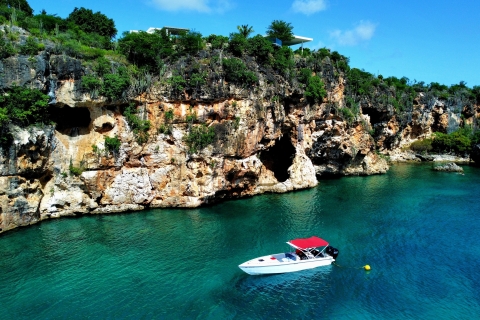 Anguilla: Ganztägiger privater Speedboat-Ausflug