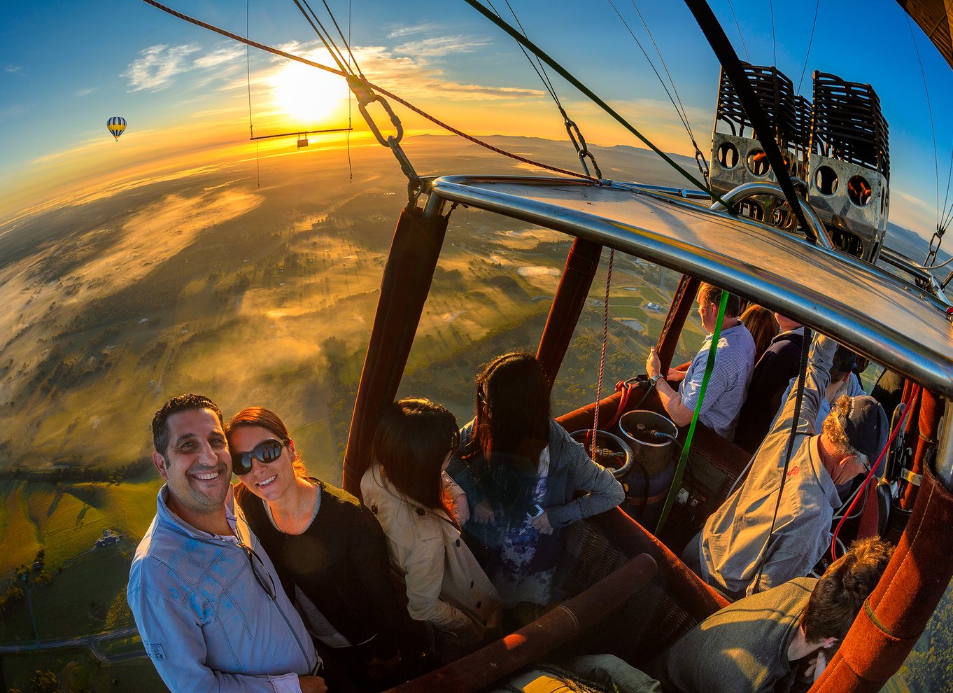 Hunter Valley: Ballontur i solopgang med boblende morgenmad