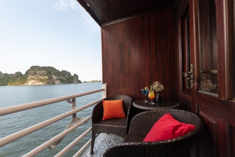 De Hanoi: baie de Lan Ha de 2 jours avec balcon de croisière de luxe