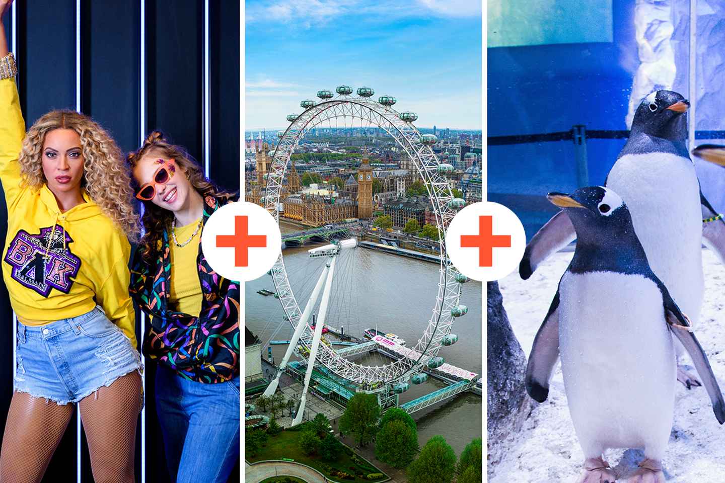 London: Madame Tussauds, London Eye & SEA LIFE Combo Ticket - Madame Tussauds, London Eye & SEA LIFE Combo Ticket