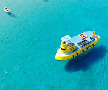 Lindos: Hippo Submarine with Swim Stop at Navarone Bay