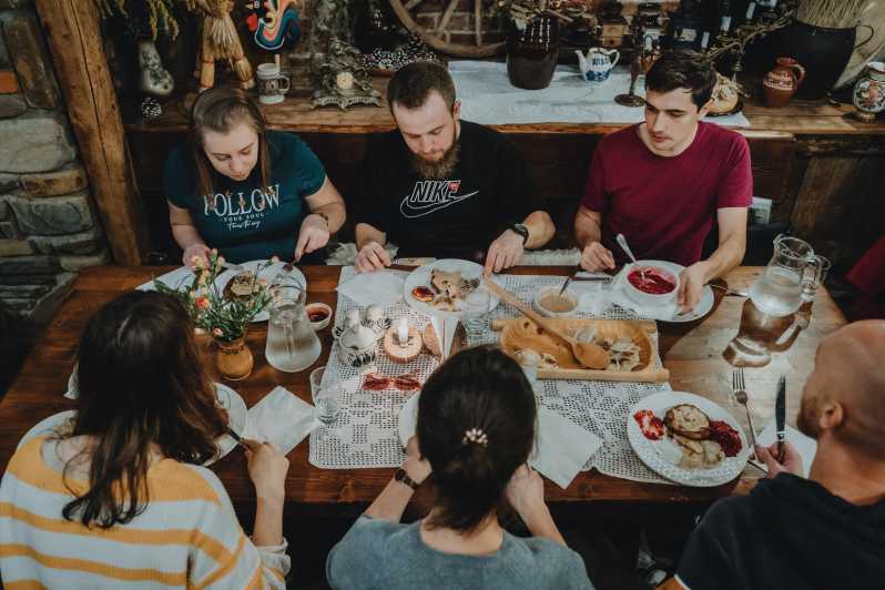 Cracovia: tour a piedi del cibo polacco con cena e degustazioni