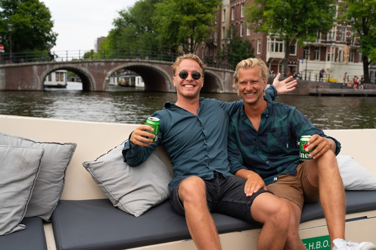 Amsterdam: Red-Light District Pub Crawl and Booze Boat Tour