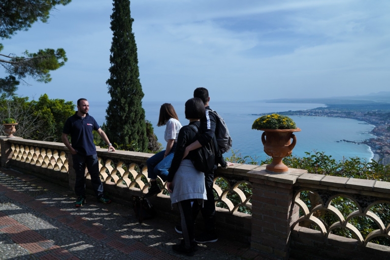 Vanuit Catania: 5 uur Giardini Naxos, Taormina & CastelmolaTour in het Spaans