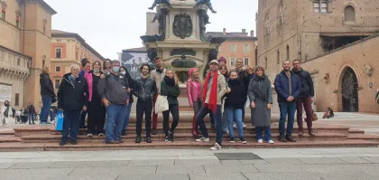 Bologna: Private geführte Stadtrundfahrt auf Deutsch