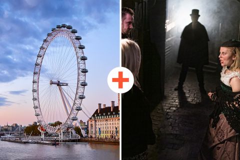 Londres: ingresso combinado London Dungeon e London Eye