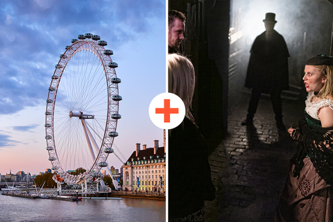 Londres: billet combiné pour le London Dungeon et le London Eye