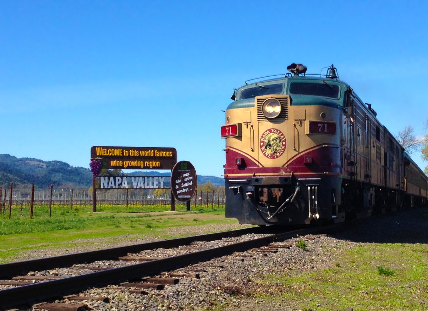 Napa Valley Wine Train: Gourmet Express frokost eller aftensmad