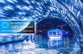 Amsterdamer Lichtfest: Bootstour mit optionaler offener Bar