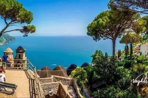 Au départ de Sorrento : Positano, Amalfi et Ravello en minibus