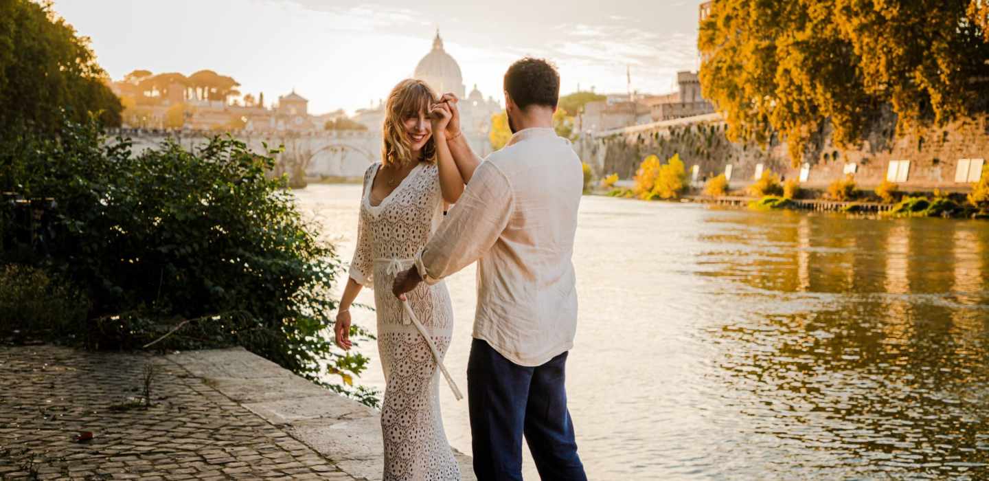 Rom: Romantisches Foto-Shooting für Paare