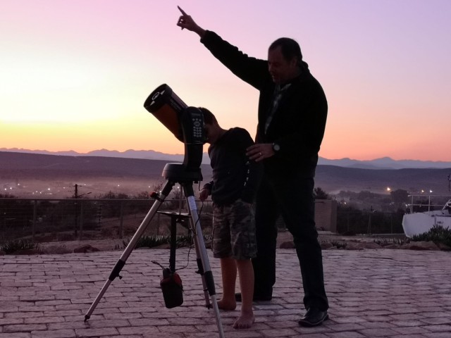 Visit Oudtshoorn Celestial Stargazing with Telescope and Guide in Oudtshoorn, South Africa
