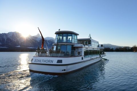 Interlaken: Passe de Barco de 1 Dia Lagos Thun e Brienz