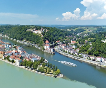 Passau: Drijvende stadsrondleiding op de Donau en Inn