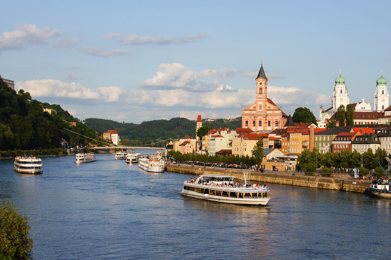 Passau: City tour flutuante com destaques no Danúbio e na pousada