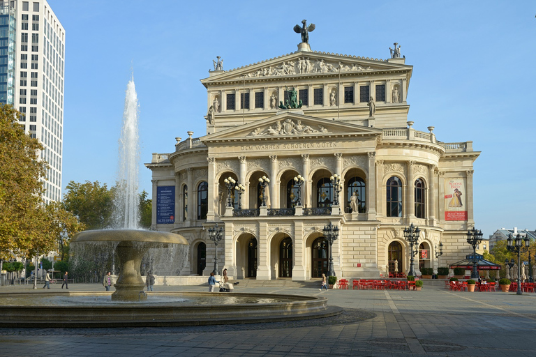 Frankfurt: Guidad promenad mellan palmer och skylineMiniexpedition genom Frankfurts stadsdjungel