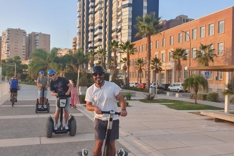 Malaga: Park, Port and Castle Gibralfaro Segway/Scooter Tour