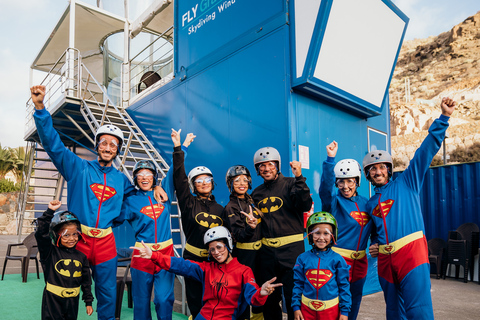 Gran Canaria: Indoor SkyDiving Experience 4-Flight Option