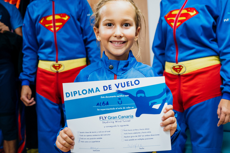 Gran Canaria: Indoor SkyDiving Experience 4-Flight Option