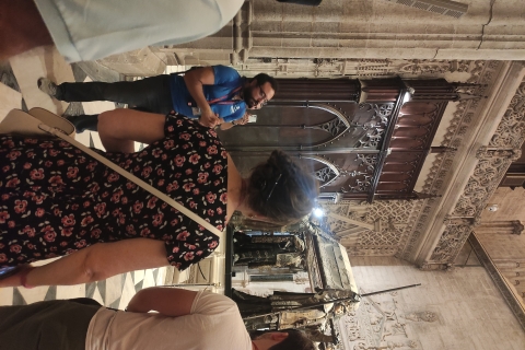 Séville : visite guidée cathédrale, Giralda et AlcazarVisite de groupe en anglais
