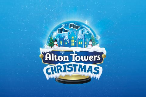 Alton Towers Resort: Festive Day Entry Ticket with Lightopia