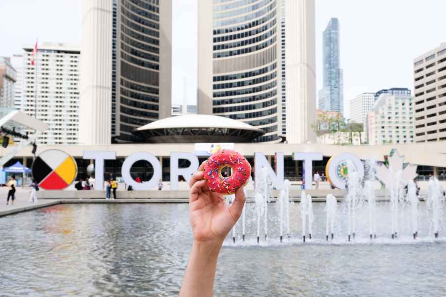 Toronto Köstliches Donut-Abenteuer von Underground Donut Tour. Foto: GetYourGuide