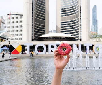 Guided Donut Walking Tour with Tastings and Coffee