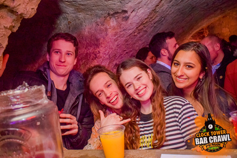 Prague: Clock Tower Bar Crawl with Drinks and Shots