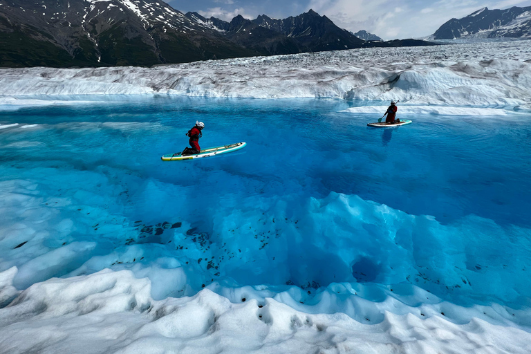 Anchorage: Knik Glacier Helicopter and Paddleboarding Tour